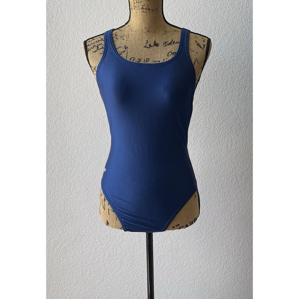 Speedo Women's Swimsuit One Piece 38 Adult, Navy, Super Pro Back